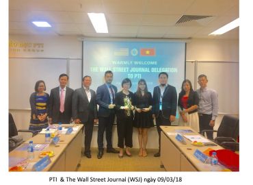 WALL STREET JOURNAL (WSJ), GLOBAL BOOK AND PTI MEETING 07/3/2018