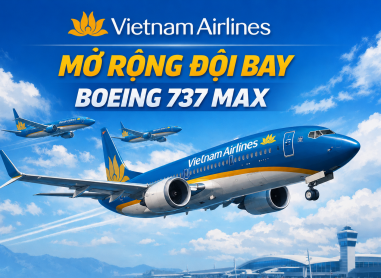 Aviation Week: Vietnam Airlines mở rộng đội bay Boeing 737 MAX, bổ sung 19 máy bay thuê mới