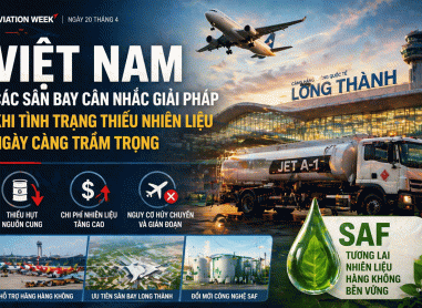 Các sân bay Việt Nam cân nhắc giải pháp trong bối cảnh thiếu nhiên liệu ngày càng trầm trọng
