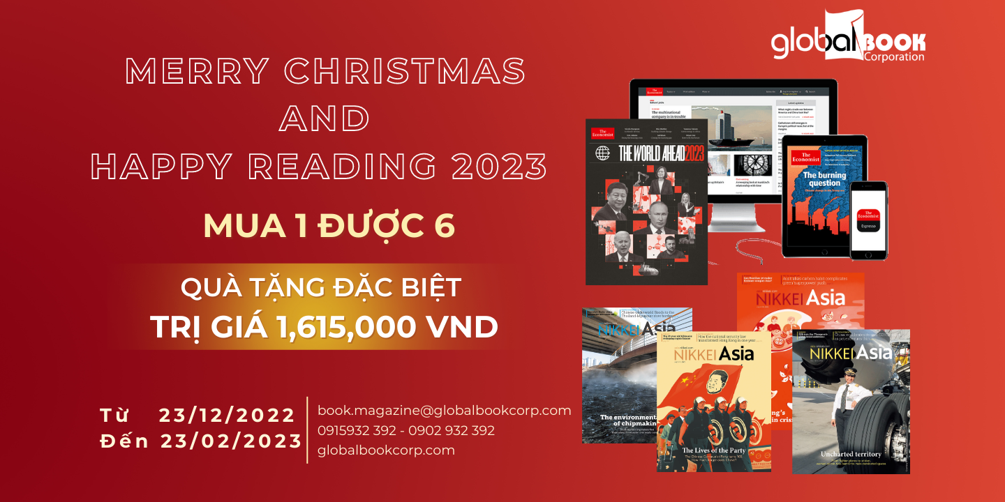 Chương trình khuyến mãi đặc biệt cho khách đăng ký tài khoản đọc tin tức online The Economist của Global Book Corporation